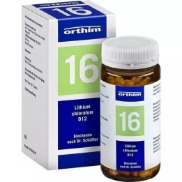 BIOCHEMIE Orthim 16 Lithium chloratum D 12 tabl., 400 st