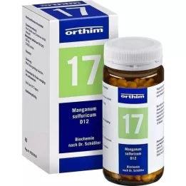 BIOCHEMIE Orthim 17 Manganum sulfuricum D 12 tabletten, 400 st