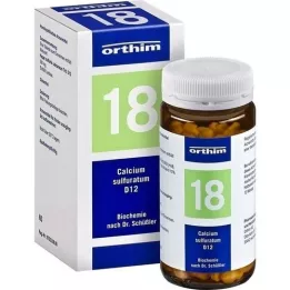 BIOCHEMIE Orthim 18 Calcium sulfuratum D 12 tabletten, 400 st