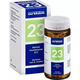 BIOCHEMIE Orthim 23 Natrium Bicarbonicum D 12 Tab., 400 st