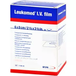 LEUKOMED I.V. filmpleister, 50 stuks