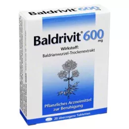 BALDRIVIT 600 mg omhulde tabletten, 20 stuks