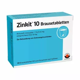ZINKIT 10 bruistabletten, 20 stuks