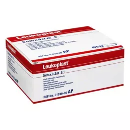 LEUKOPLAST 5 cm x 9,2 m, 6 stuks