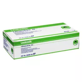 LEUKOSILK 1,25 cmx9.2 m, 24 st