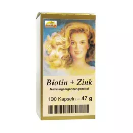 BIOTIN PLUS Zinkhaarcapsules, 100 st