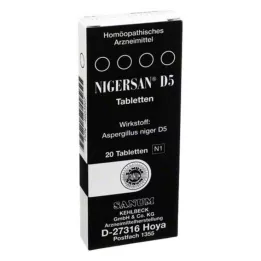 NIGERSAN D 5 tabletten, 20 st