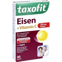 TAXOFIT IJzer+vitamine C zachte capsules, 40 st
