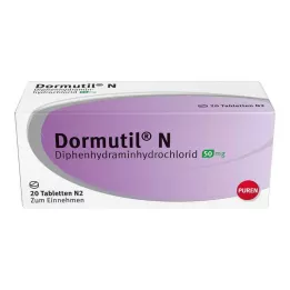 DORMUTIL N Tabletten, 20 stuks