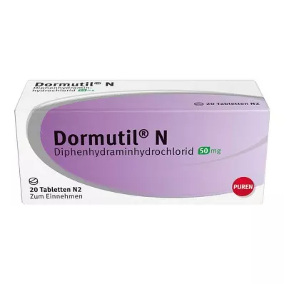 DORMUTIL N Tabletten, 20 stuks