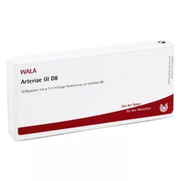 ARTERIAE GL D 8 ampullen, 10X1 ml