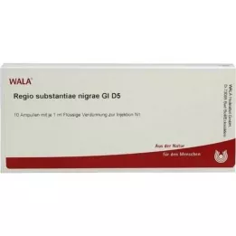 REGIO substantiae nigrae GL D 5 ampullen, 10X1 ml