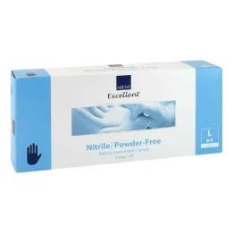 Nitrilhandschoenen poedervrij x-lang groot, 100 stuks