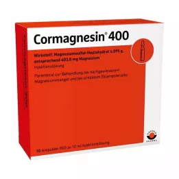 CORMAGNESIN 400 ampullen, 10X10 ml