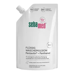 Sebamed Vloeistof Wash Emulsion Refill Pack, 400 ml