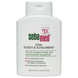 Sebamed Vital Douche + Bubble Bath, 200 ml
