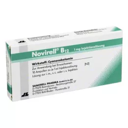 NOVIRELL B12 1 mg injectieoplossing, 10x1 ml