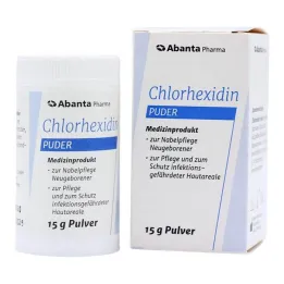CHLORHEXIDIN Poeder, 15 g