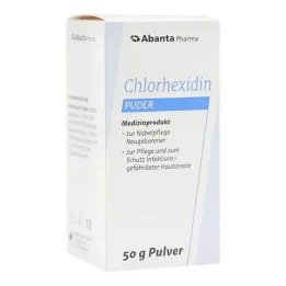 CHLORHEXIDIN Poeder, 50 g