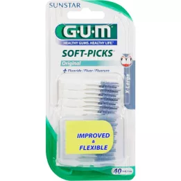 GUM Soft Picks X-Large, 40 st