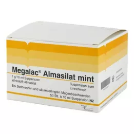 MEGALAC Almasilat munt suspensie, 50X10 ml