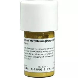 PLUMBUM METALLICUM voorbereiding. D 20 Trituratie, 20 g