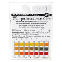 PH-FIX Indicatorstrips pH 4,5-10, 100 stuks