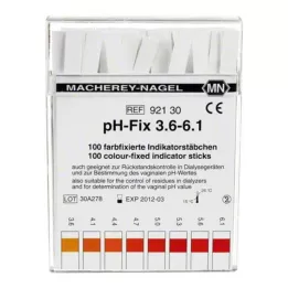 PH-FIX Indicatorstrips pH 3,6-6,1, 100 stuks