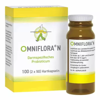 OMNIFLORA N harde capsules, 100 stuks OMNIFLORA N harde capsules, 100 stuks