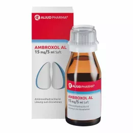 AMBROXOL AL 15 mg/5 ml sap, 250 ml