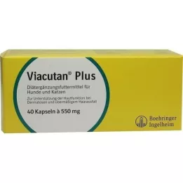 VIACUTAN Plus Capsules Vet., 40 st