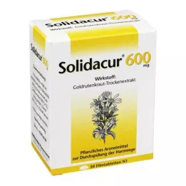 SOLIDACUR 600 mg filmomhulde tabletten, 50 stuks