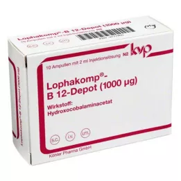 LOPHAKOMP B 12 Depot 1000 μg injectieoplossing, 10X2 ml