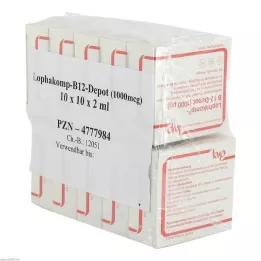 LOPHAKOMP B 12 Depot 1000 μg injectieoplossing, 100X2 ml