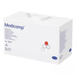 MEDICOMP Nonwoven comp. niet-steriel 10x20 cm 4-laags, 100 st