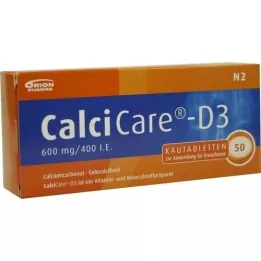 CALCICARE D3 kauwtabletten, 50 st