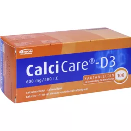 CALCICARE D3 kauwtabletten, 100 st