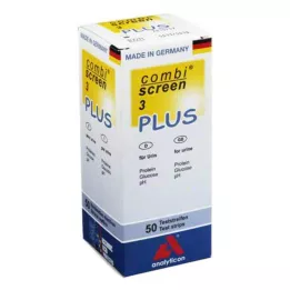 COMBISCREEN 3 Plus-teststrips, 50 st