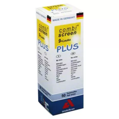 COMBISCREEN 9+Leuko Plus teststrips, 50 stuks COMBISCREEN 9+Leuko Plus teststrips, 50 stuks