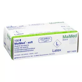 HANDSCHUHE Eenmaal latex poededed l, 100 st