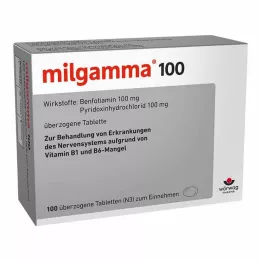MILGAMMA 100 mg omhulde tabletten, 100 stuks