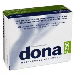 DONA 250 mg omhulde tabletten, 100 stuks