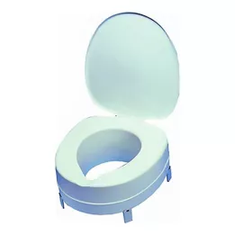 TOILETTENSITZERHÖHUNG met deksel, 1 st