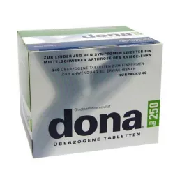 DONA 250 mg omhulde tabletten, 240 stuks