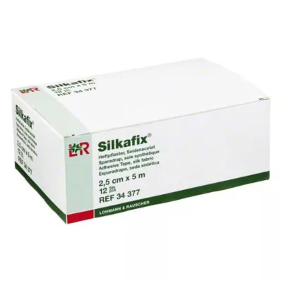SILKAFIX Nietjes 2,5 cm x 5 m kartonnen kern, 12 stuks SILKAFIX Nietjes 2,5 cm x 5 m kartonnen kern, 12 stuks