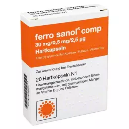 FERRO SANOL vgl. Harde capsules met omhulde korrels, 20 stuks