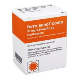 FERRO SANOL vgl. Harde capsules met omhulde korrels, 50 stuks