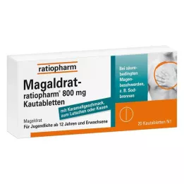 MAGALDRAT-ratiopharm 800 mg tabletten, 20 stuks