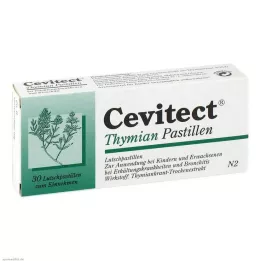 CEVITECT Tijmpastilles, 30 stuks