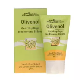 OLIVENÖL GESICHTSPFLEGE Mediterrane bruiningscrème, 50 ml